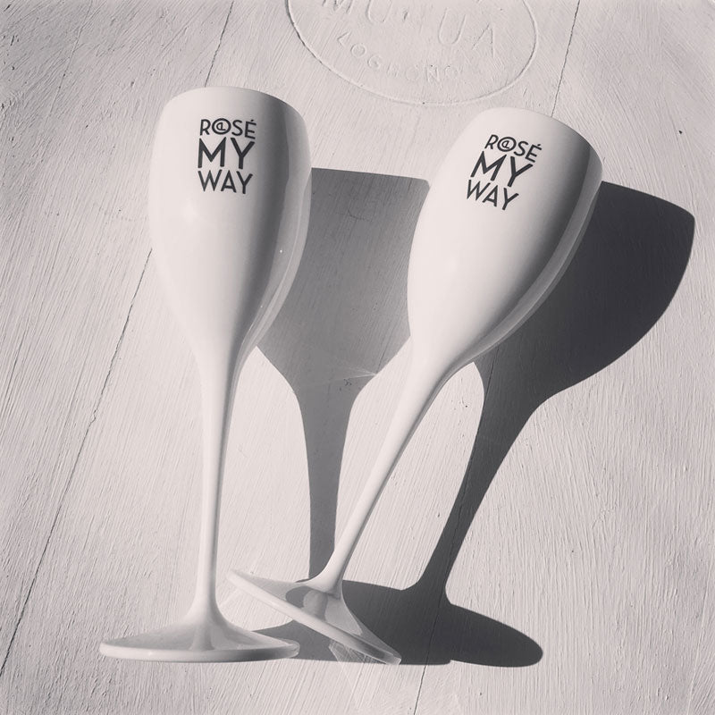 Rosé Picnic Glasses - Rosé My Way
